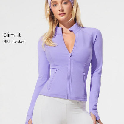 GLOWMODE Featherfit Slim-It Streamline Performance Jacket DD+ Available #Fall #Fallfashion