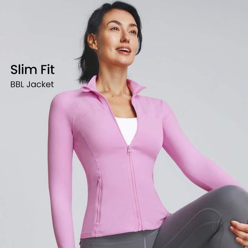 GLOWMODE Featherfit Slim-It Streamline Performance Jacket DD+ Available #Fall #Fallfashion