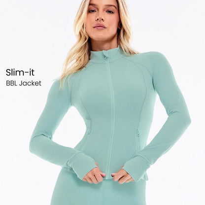 GLOWMODE Featherfit Slim-It Streamline Performance Jacket DD+ Available #Fall #Fallfashion