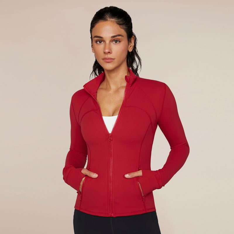 GLOWMODE Featherfit Slim-It Streamline Performance Jacket DD+ Available #Fall #Fallfashion