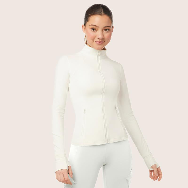 GLOWMODE Featherfit Slim-It Streamline Performance Jacket DD+ Available #Fall #Fallfashion
